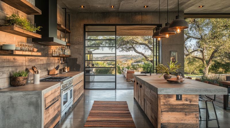Cement Countertop Pouring in Napa, CA