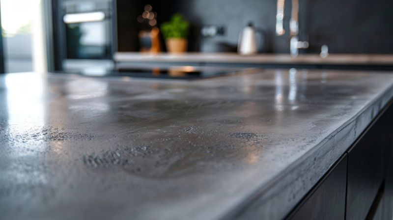 Concrete Countertop Pouring in Napa, CA