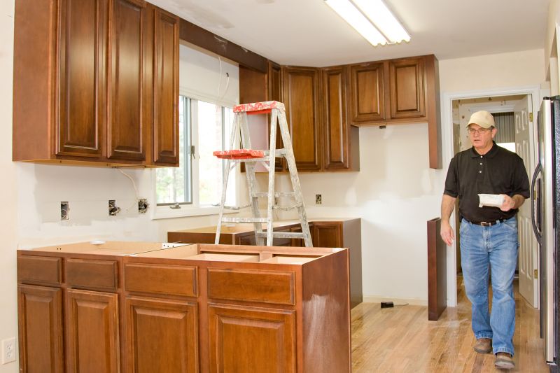 Kitchen Island Installation in Bloomington, IN