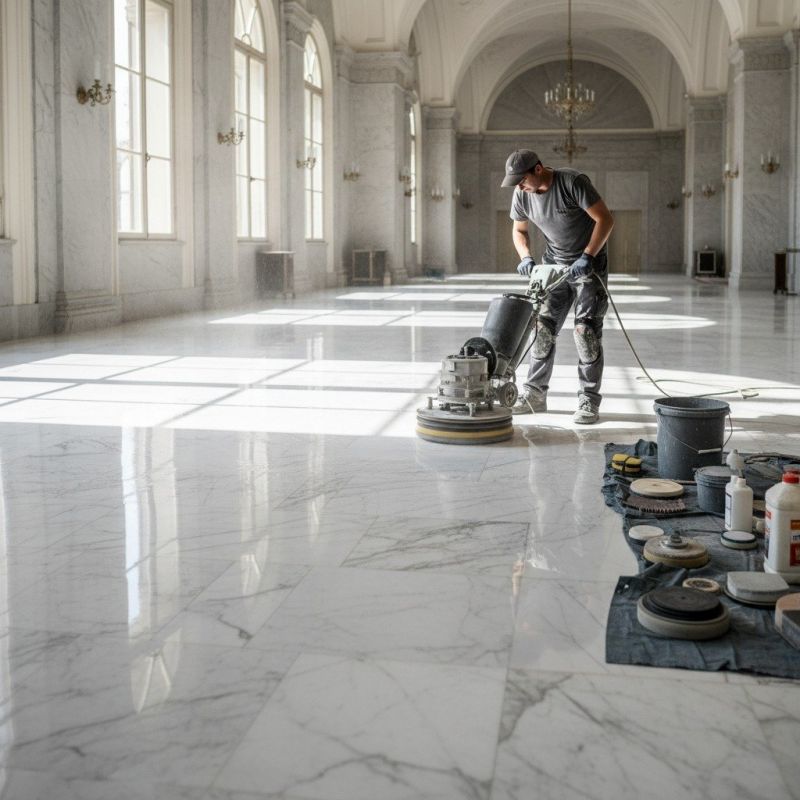Marble Countertop Polishing in Roseville, CA